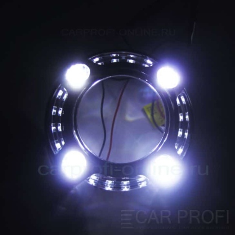 Carprofi  маска для билинзы 3,0"PORSCHE STYLE    фото 2