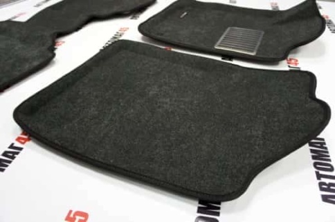 Euromat  коврики в салон 3D ворс Toyota Camry  V40 06-11г V50 V55 11-18г комплект серый    фото 3