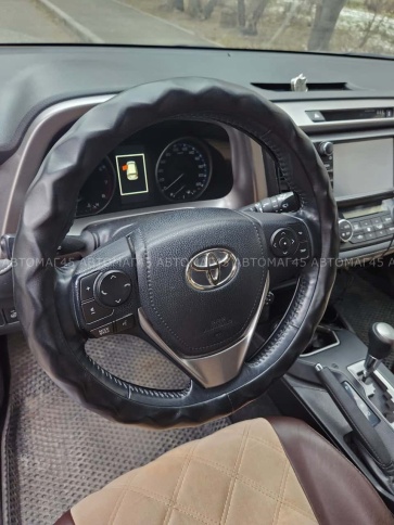 Maximal  оплетка руля экокожа гладкая ребристая черная размер 37-39см R15BL  фото 2