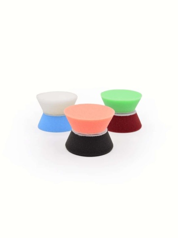 SMOOLAD набор полировальных насадок конусный 6+1 (6 полировальников 55/80мм + оправка 50мм) фото 4