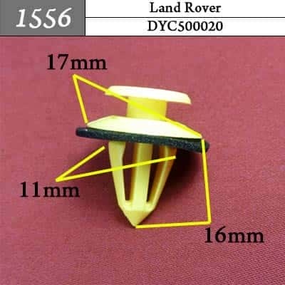 1556 Клипса пистон для Land Rover фото 1