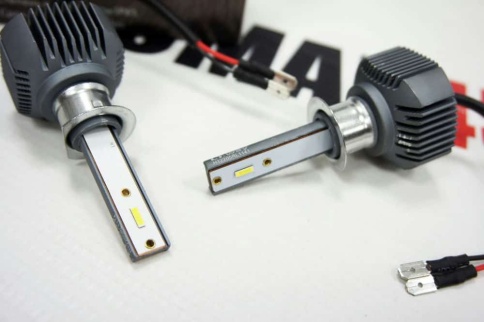 S1+ LTway чип CSP LED 2шт H1 12В 16W 4300К 1800Lm гарантия 4мес     фото 2