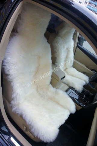 PSV Накидки комбинированные белый 140х50см 2шт    фото 2