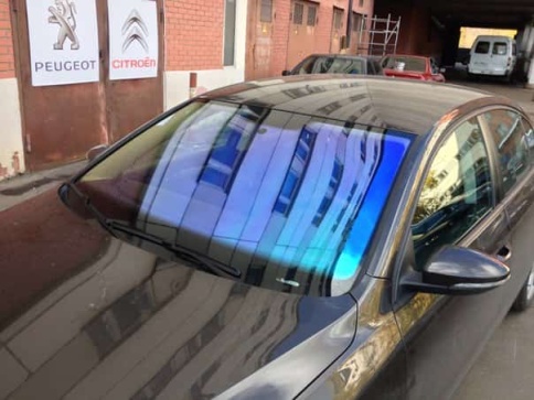 Хамелеон  тонировочная пленка 83% 1,2м х 1,5м    фото 4