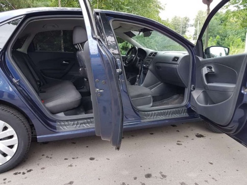 Русская Артель  Накладки на внутренние пороги Volkswagen Polo седан 2010г-2020г    фото 8