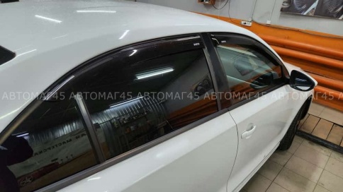 VAD  дефлекторы окон Volkswagen Jetta Фольцваген Джетта 2010-2019г 6 поколение комплект 4шт    фото 6