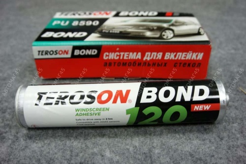 TEROSON Клей герметик для вклейки стекол комплект 310мл фото 4