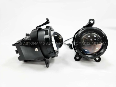 Ruzoom Фары противотуманные 1 линза  Lada Приора Priora Газель LED 50W 6000LM 2шт гарантия 6 мес фото 6
