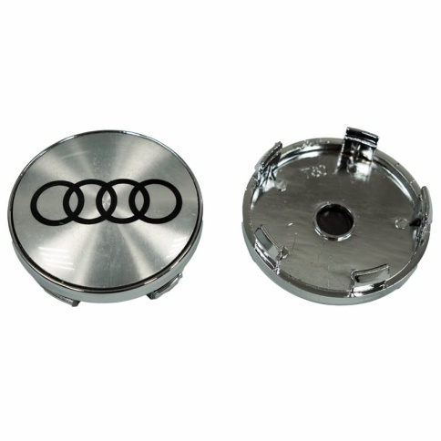 Колпачок ступицы Audi 60/57 серебро Tech Line кик слик NZDK 010 фото 1