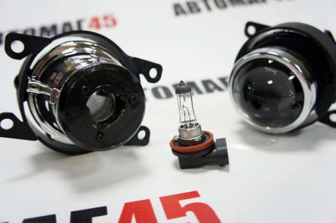 NBN  фара противотуманная универ линза Лада Vesta Веста Лада X-Ray Renault Focus 2шт    фото 8