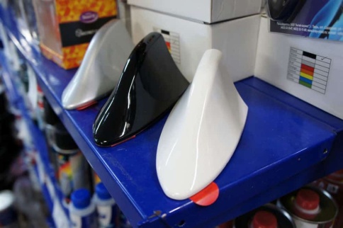 Антенна  Акулий плавник черный с усилителем CW-333    фото 7