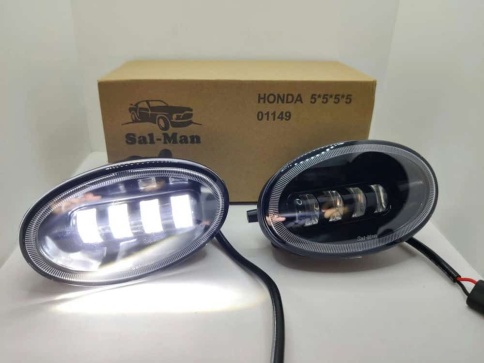SALMAN  Фары п/туманные Honda Хонда LED 50W 4800LM 6000K 2шт гарантия 6 мес фото 2