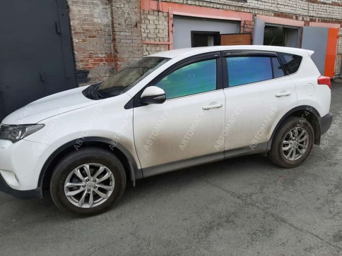 VAD  дефлекторы окон Toyota RAV4 XA40 Тойота РАВ4 ХА40 2013-2019г комплект 4шт    фото 6