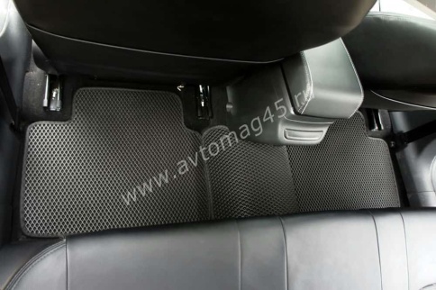 EVA ЭВА  коврики в салон LADA Vesta Веста Vesta SW SW Cross NG черные черный кант рис ромб комп 5шт фото 10