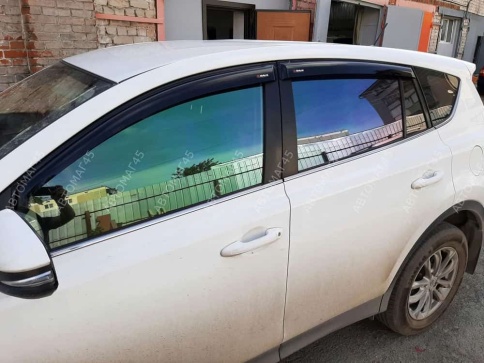 VAD  дефлекторы окон Toyota RAV4 XA40 Тойота РАВ4 ХА40 2013-2019г комплект 4шт    фото 4