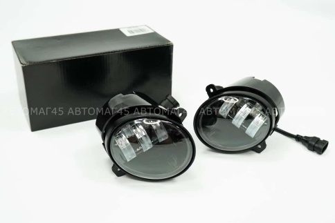 C2R Фары противотуманные 5 линз Лада Калина Гранта Ларгус LED 30W 5000LM 2шт гарантия 3 мес фото 1