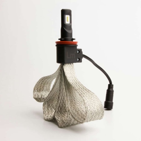 Lumen  Flex H11 светодиодная лампа LED 1шт H8/H9/H16 12В 25W 6000K 4200Lm гарантия 6мес фото 2