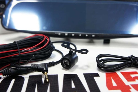 Intego VX-410MR  видеорегистратор в зеркале заднего вида две камеры HD30к/сек угол 120 гарант 12мес фото 5