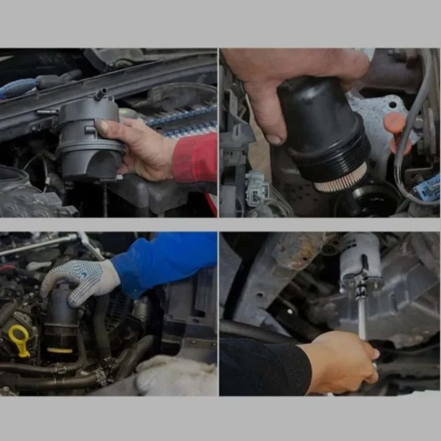 Съемник масляного фильтра EJC ключ краб диапазон захвата 60-120мм ACS-4021 фото 5