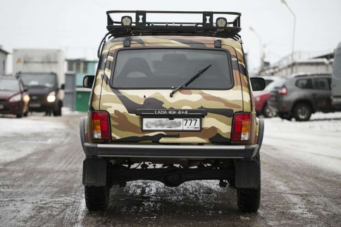 INTERPOWER  Универсальная камера заднего вида IP-616IR в рамке номерного знака    фото 5