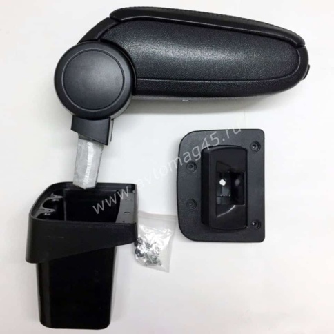 Подлокотник  Hyundai Solaris Хендай Солярис 2011-2017г штатный вставной в подстаканник фото 4