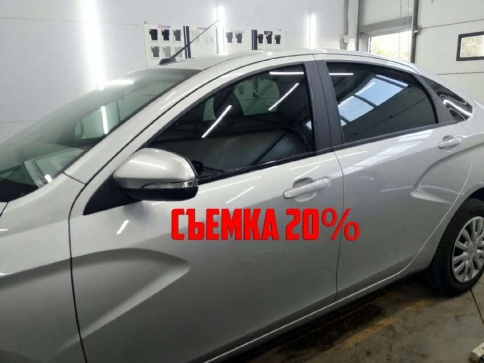 Solarnex  тонировочная пленка съемная силиконовая ширина 1м 20% от 0,5м   фото 3