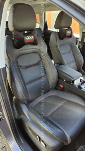 Подушка  под шею с лого Chery 2шт фото 4