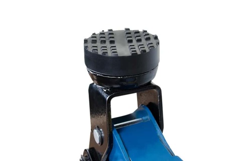 Kraft шайба  для подкатных домкратов малая резиновая диаметр 62мм высота 27мм  фото 1