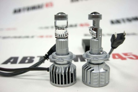 Sho-Me  G8 LED 2шт линза H7 12В 30W 5000K 3200Lm canbus +200 гарантия 3мес  АКЦИЯ!    фото 5