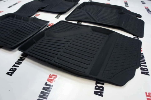 Коврики в салон Toyota Corolla 01-07г Lifan Solano 10-17г BYD F3 06-13г Toyota Platz 99-05г комп 4шт фото 5