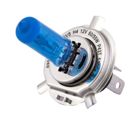 SVS  лампа H4 White 12V 60-55W 5000K 2шт    фото 4