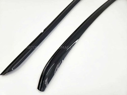 Дефлекторы окон Toyota Mark II X100 Тойота Марк 2 Х100 1996-2000г комплект 2шт    фото 5