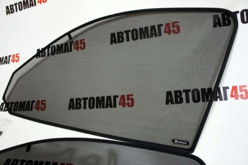 Esco каркасные шторки на магнитах Toyota Land Cruiser кузов J200 2007-2021г передние 2шт премиум 15% фото 7