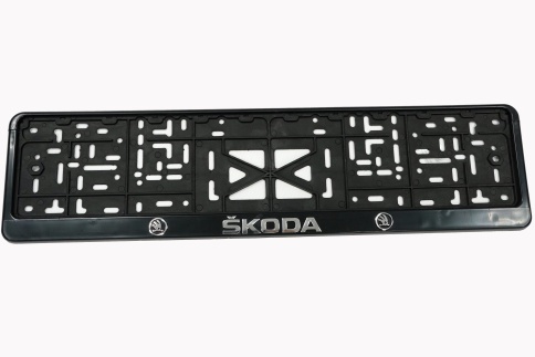 Рамка  номерного знака Skoda фото 2