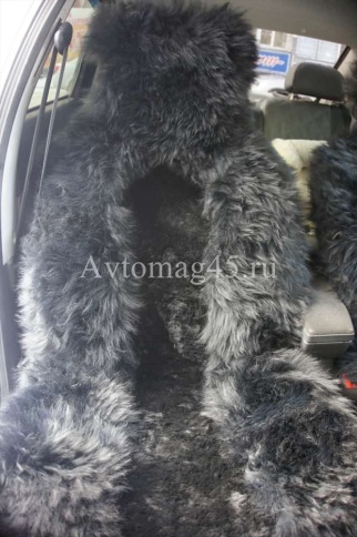 Накидки  комбинированные черный 137x50см 1шт    фото 1