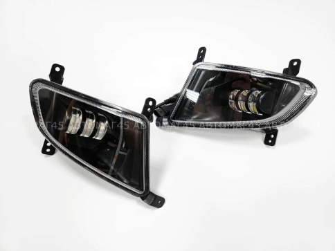 C2R  Фары п/туманные 3 линзы LED Приора 2170 SE прямоугольные 30W 3000LM 2шт гарант 3 мес фото 3