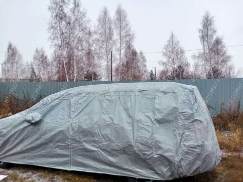 AVS  автомобильный тент всесезонный водонепроницаемый размер 2ХL 508х196х152см    фото 3