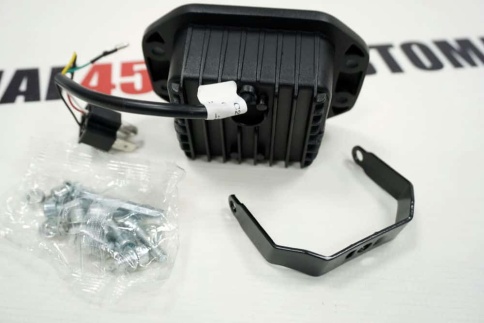 C2R Светодиодная фара вставная 2 линзы ближний + 2 линзы дальний  6500K 2200Lm 1шт гарант 3мес G0117 фото 3