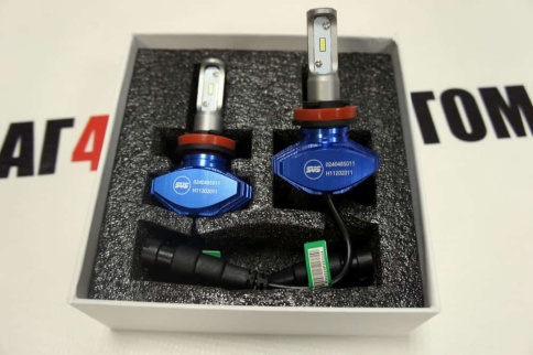 SVS S1  plus чип CSP LED 2шт H11 12В 30W 5000К 4000Lm с обманкой гарантия 5 мес    фото 10