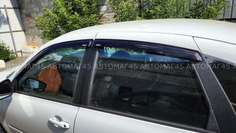 VAD  дефлекторы окон Лада Granta Гранта ВАЗ 2191 лифтбэк комплект 4шт    фото 2