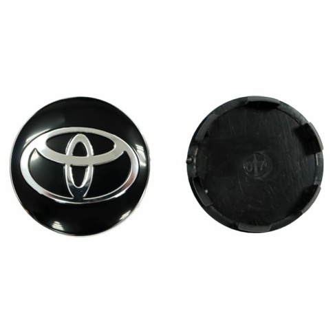 Колпачок ступицы Toyota 58мм СМК со стикером (221207) фото 1