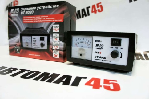 AVS  зарядное устройство для АКБ ВТ-6020  6/12V 7А автомат стрелочный индикатор гарантия 1год  фото 8