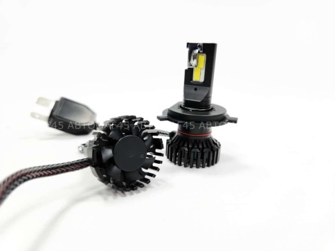 Ruzoom T09 лампы для груз.авто LED 2шт H4 24-28В 90W 5500K 9000Lm  с обманкой гарантия 6мес    фото 2