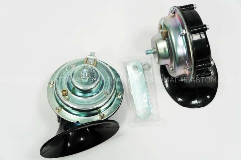 Standartdetal Звуковой сигнал ГАЗ Волга низкий высокий тон 105-118 ДБ 12В 2шт    фото 5