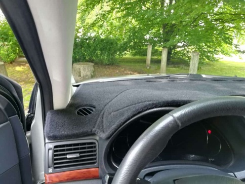 Накидка на панель Toyota Avensis T250 Тойота Авенсис Т250 2003-2008г карпет  фото 5