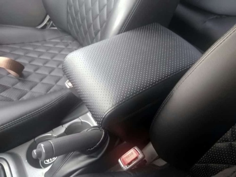 Подлокотник Kia Rio 2011-2017г Киа Рио Kia Spectra Спектра Oktavia A5 A7 экокожа фото 8