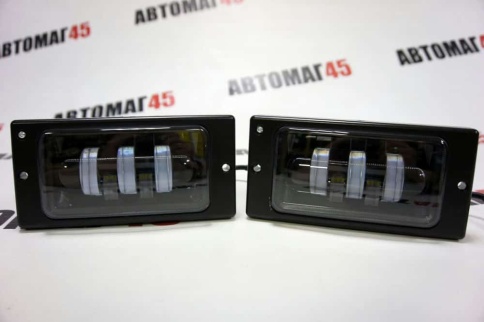 LTway  Фары противотуманные 5 линз ВАЗ 2110 2112 2113 2115 Нива Шевроле 40W 4000LM 2шт гарант 3 мес фото 3