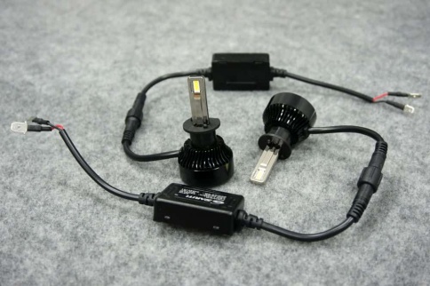 Sariti K5 LED 2шт H1 12В 50W 6000K 5000Lm с обманкой гарантия 6мес    фото 1