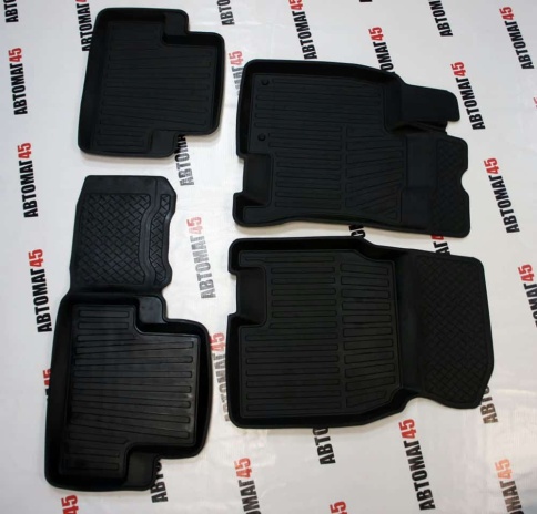 Коврики  в салон Nissan Qashqai 2007-2014г комплект 4шт фото 3