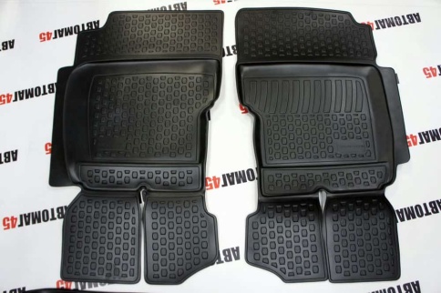 Locker  Коврики в салон УАЗ Hunter Хантер комплект 3 части полиуретан    фото 2